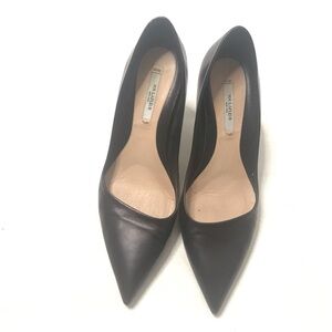 M.M.Lafleur New York The Ginger Pumps Womens 39 US 8.5 Black Leather Pointed Toe